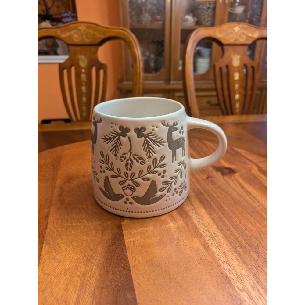 Tabletops Unlimited Winter Forest Ceramic Coffee/ Tea Mug